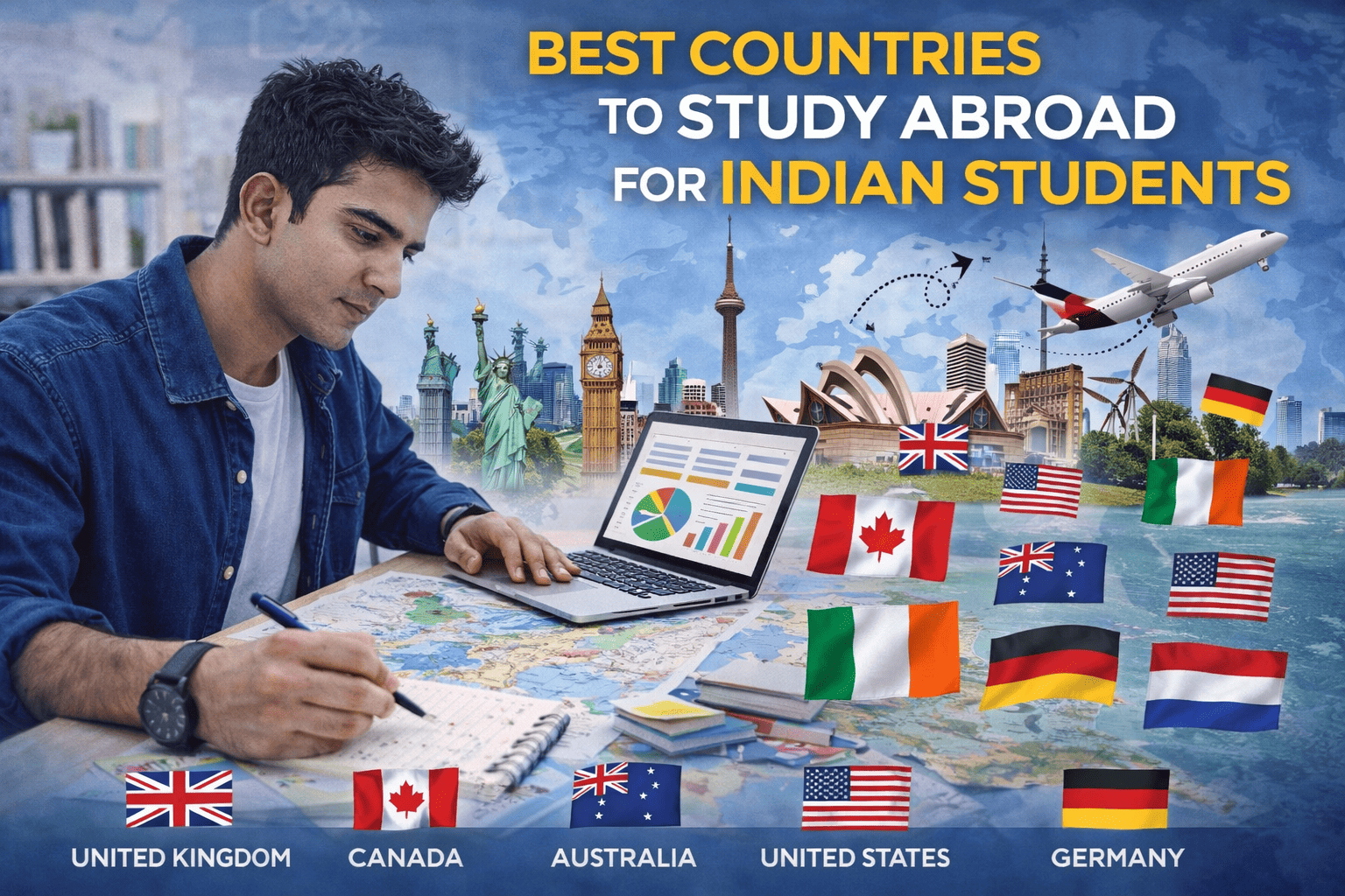 Best Countries to Study Abroad for Indian Students